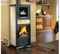 Stufa a legna con forno per cucinare 9,1 kW Rossella Plus Evo