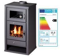 Stufa a Legna con Forno - V05 Deluxe F - 11.3 kw - EcoDesign 2022 [EEK: A]