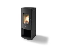 Stufa a legna Eva Calòr MARGHERITA 12,5kW a convezione naturale tutta in acciaio