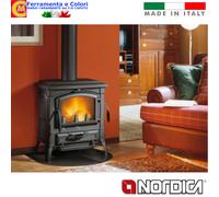 Stufa a Legna GHISA 7.3 NORDICA Caminetto Riscaldamento Casa Antracite ISETTA [EEK: A]