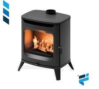 Stufa a legna ghisa CADEL HUBLOT 8 WOOD AIR CONTO TERMICO 3.0 5 STELLE