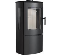 Stufa a legna in acciaio KRATKI FALCON VIEW Ø 150 10 kW porta a chiusura
