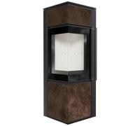 Stufa a legna in acciaio KRATKI TORA/S 8 kW Ø 150 Sinterizzazione del quarzo