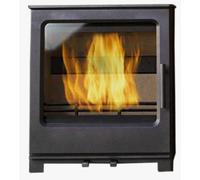 Stufa a Legna in Ghisa 8,1 kW 49x31x55 cm Ainhoa Nera