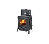 Stufa a legna in ghisa La Nordica Extraflame "Isetta" nera