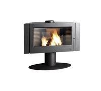 STUFA A LEGNA INVICTA "ANTAYA" ANTRACITE 12 KW