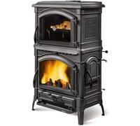 La Nordica Isotta Forno Evo Libera installazione A legna Antracite