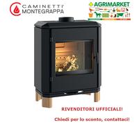 Stufa a legna MONTEGRAPPA ANAIS 10,1 kW CONSEGNA IMMEDIATA Chiedi lo SCONTO [EEK: A]