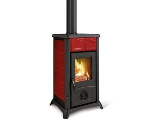 Stufa a legna Nordica Gemma elegance Bordeaux 7111600