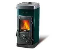 Stufa a legna Nordica Super Junior 7 kW (Verde Scuro)