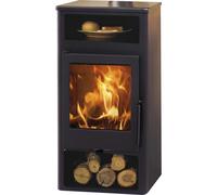 STUFA A LEGNA PANADERO "AURORA" GRIGIO 5,9 KW