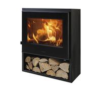 Stufa a legna Panadero "Borneo-S 5" antracite 6,8 kW