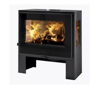STUFA A LEGNA PANADERO "CAPRI 3V" GRIGIO 5,9 KW