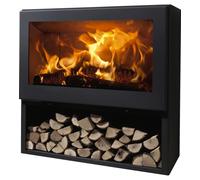 STUFA A LEGNA PANADERO "FENIX" GRIGIO 7,2 KW