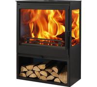 STUFA A LEGNA PANADERO "ONIX 3V" GRIGIO 7,1 KW