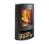 Stufa a legna Panadero "Oval 5" antracite 7,3 kW
