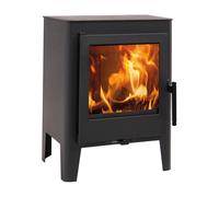 STUFA A LEGNA PANADERO "SKARA" NERO 5,9 KW