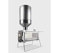 Stufa a legna portatile con il bunker del combustibile dell'acciaio inossidabile 304 per il riscaldamento e la cottura della tenda