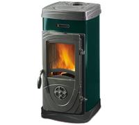 Stufa a legna SUPER JUNIOR LEAN Verde 3008935