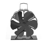 Stufa a Legna Termoventilatore 6 Pale per Distribuzione Calore Più Efficiente C