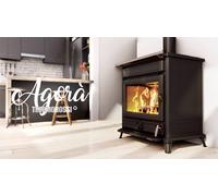 Stufa a legna THERMOROSSI AGORA' 12,3 kW PRONTA CONSEGNA 5 stelle CHIEDI SCONTO [EEK: A]