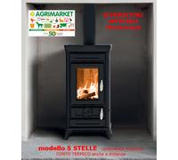 Stufa a legna THERMOROSSI SOFIA EVO EASY PRONTA CONSEGNA 5 stelle CHIEDI SCONTO