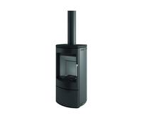 Stufa a Legna Tonda MCZ AHLMA STEEL In Metallo Verniciato Da 6 Kw