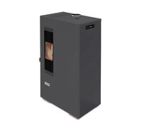 Stufa A Pellet Ad Aria 5 kW Mini King Slim 5 Antracite