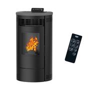 Stufa a pellet Air Flavia 15 kW Nero Sannover