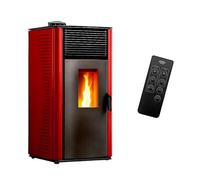 Stufa a pellet aria Anita 12 kW Bordeaux Sannover