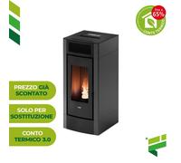 Stufa a pellet CADEL CRISTAL 9 AIR DIVERSE COLORAZIONI CONTO TERMICO 3.0 5 STELL