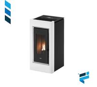 Stufa a pellet CADEL PRINCE 11 BIANCO CONTO TERMICO 3.0 5 STELLE