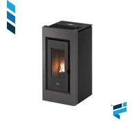 Stufa a pellet CADEL PRINCE 11 TITANIUM NERO CONTO TERMICO 3.0 5 STELLE