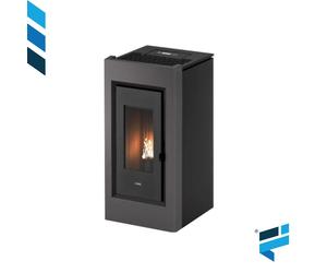 Stufa a pellet CADEL PRINCE 11 TITANIUM NERO CONTO TERMICO 3.0 5 STELLE
