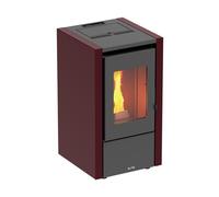 STUFA A PELLET CANADIAN STOVE "MIGNON 6" BORDEAUX 6,2 KW