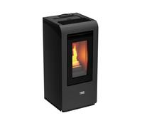 STUFA A PELLET CANADIAN STOVE "VANCOUVER 10" GRIGIO 8,7 KW