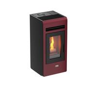 STUFA A PELLET CANADIAN STOVE "VANCOUVER 12" BORDEAUX 11,1 KW