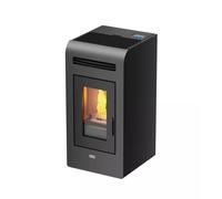 STUFA A PELLET CANADIAN STOVE "VANCOUVER 14" GRIGIO 12,9 KW
