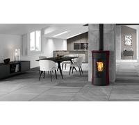 Stufa a Pellet Canalizzabile EdilKamin Modello Cherie 9+ Evo BACK Da 9 Kw - Vari Colori