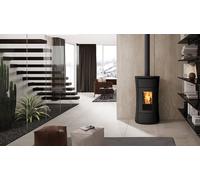 Stufa a Pellet Canalizzabile EdilKamin Modello Cherie 9+ Evo COAX Da 9 Kw - Vari Colori