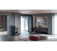 Stufa a Pellet Canalizzabile EdilKamin Modello Myrna Q Plus Da 12,3 Kw - Vari Colori