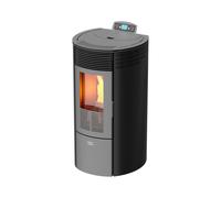 STUFA A PELLET CANALIZZATA CANADIAN STOVE "COLUMBIA 12C" NERO 8,7 KW