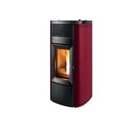 Stufa A Pellet Canalizzata MCZ Modello Musa Comfort Air 12 Kw Colore Metallo Bordeaux