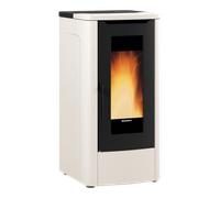 Stufa a pellet canalizzata TEOREMA PLUS 5.0 EVO Avorio - 1295251
