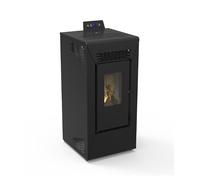 Stufa a pellet Courmayeur 8,74 kw canalizzata - San Marco (NERO)
