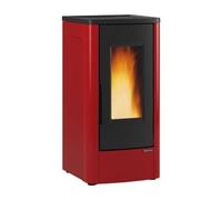 Nordica Extraflame Stufa a Pellet 3 kW Ventilata Volume 287 mc colore Bordeaux - 4280181 Dahiana