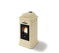 Stufa a pellet Eva Calor Adele 9 KW maiolica Crema - 901657700