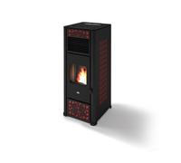 Stufa a pellet Eva Calor Gemma 15 kw Rosso - 901679300