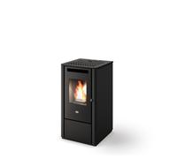 Stufa a pellet Eva Calor Kali 9 KW Nero Goffrato - 9016003200