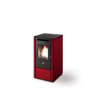 Stufa a pellet Eva Calor Kali 9 KW Rosso - 9016003100